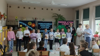 Podsumowanie Powiatowego Konkursu ''Czytam i rozumiem''
