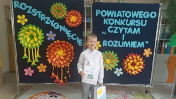Podsumowanie Powiatowego Konkursu ''Czytam i rozumiem''