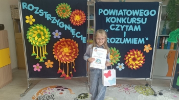 Podsumowanie Powiatowego Konkursu ''Czytam i rozumiem''