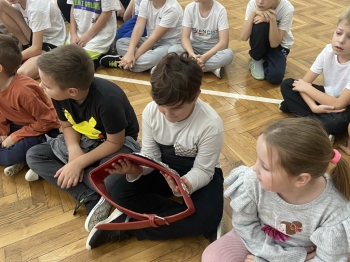 Spotkanie z Mistrzem Kickboxingu- Mały Mistrz w akcji!