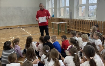 Spotkanie z Mistrzem Kickboxingu- Mały Mistrz w akcji!