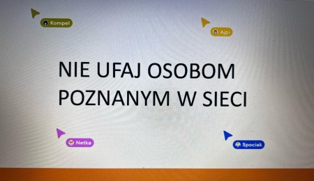 Sieciakowa lekcja „Kto jest po drugiej stronie?”