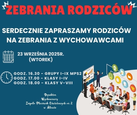 Zebrania Rodziców
