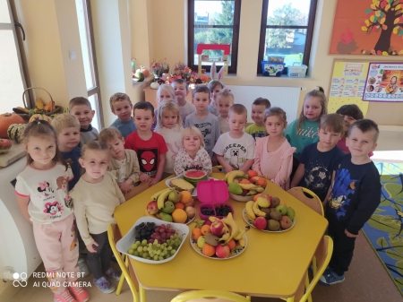 Zdrowo jemy - owoce i warzywa w przedszkolu