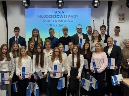 Pierwsza sesja Młodzieżowej Rady Miasta