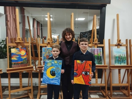 Sukces naszych uczniów w Finale Konkursu Plastycznego im. Hanny Rudzkiej-Cybisow...