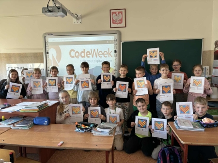 Europejski Tydzień Kodowania z klasą 3b! 