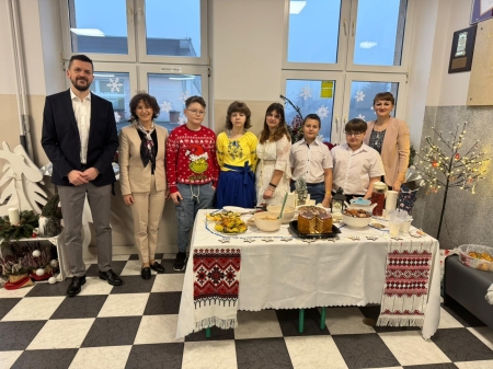 Świąteczne spotkanie w naszej szkole