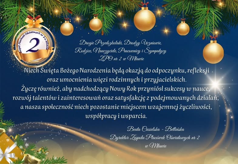 Świąteczne życzenia 