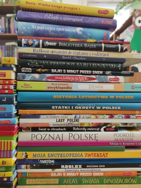 Dary dla Biblioteki Szkolnej