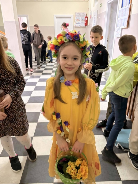 Pierwszy Dzień Wiosny w naszej szkole był pełen kolorów i radości! 