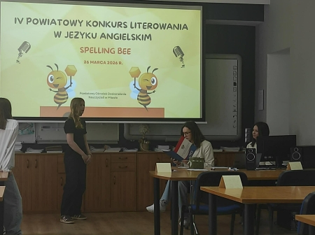 Konkurs literowania w języku angielskim ''Spelling Bee''