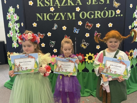 Międzyprzedszkolny  konkurs na najładniejsze przebranie za postać z książki