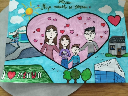Konkurs plastyczny „Ja, moja rodzina, moje miasto''