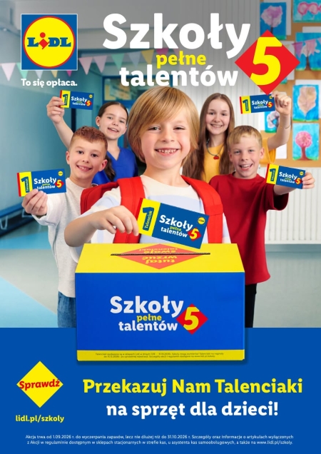 Szkoła Pełna Talentów – zbieramy Talenciaki dla naszej szkoły!