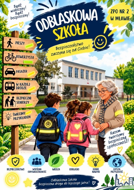 „Odblaskowa Szkoła 2026” – świecimy przykładem!