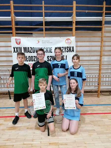XXIV Mazowieckie Igrzyska Młodzieży Szkolnej w badmintonie 